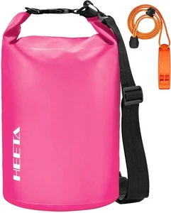 HEETA Waterproof Dry Bag für Damen Herren (Upgrade Version) 20L, Rose Red - Bild 1 von 8