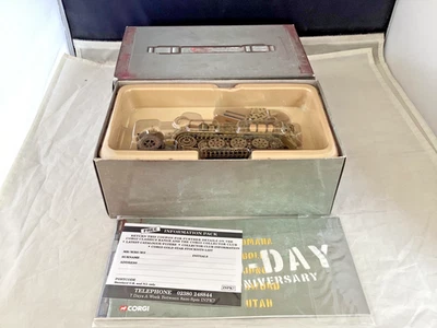 CORGI  US60005  Sd.Kfz. KRAUSS MAFFEI SEMI TRACK FLACK 21st PANZER 1944   2004 - Image 1 of 4
