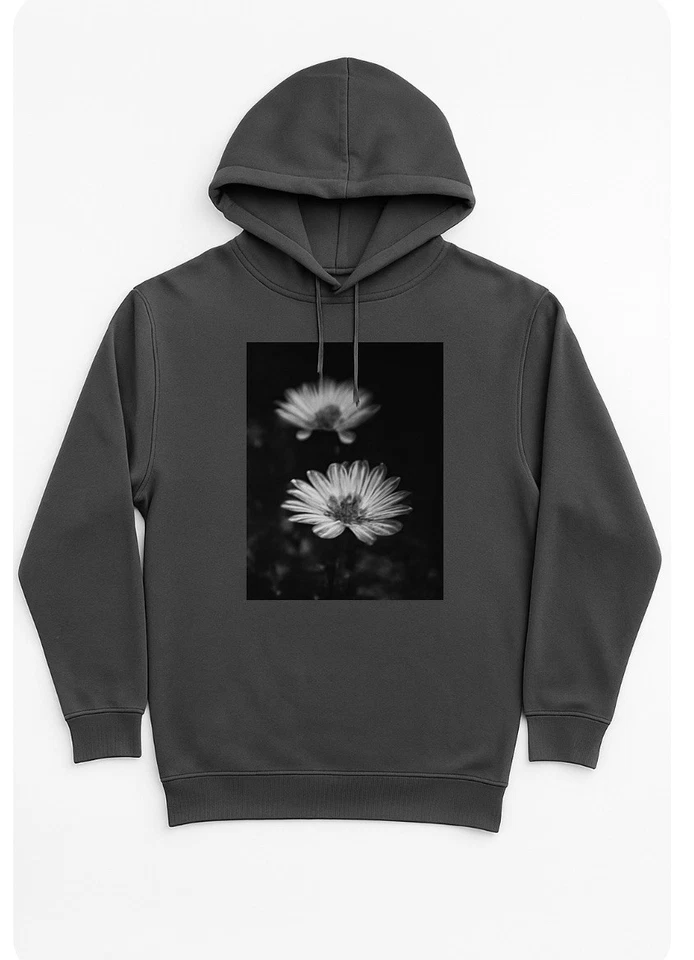 Grey Flower Hoodie - Image 1 of 1