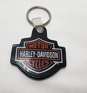 Portachiavi in gomma Tilley Harley Davidson moto Statesville NC - Foto 1 di 3