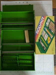 Showa retro ROLYKIT pencil case storage case set of 3 From Japan - Picture 1 of 6