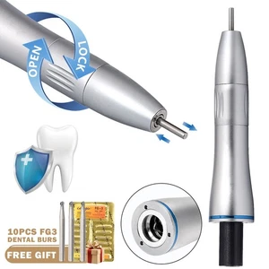 NSK Style Dental Inner Water Low Speed Straight Handpiece Straight Angle - Picture 1 of 12