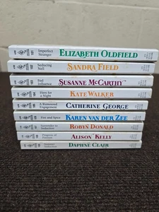 Harlequin Presents Book lot of 10 1999 PB May June kate Walker Susanne McCarthy - Picture 1 of 12