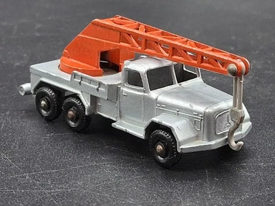 Vintage 1950s Lesney Crane Truck Magirus-Deutz Diecast 1/64 Made In England  - Image 1 of 4