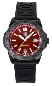 Orologio Uomo Luminox Pacific Diver Quadrante Rosso Sunray Quarzo 200M XS.3135.B - Foto 1 di 4