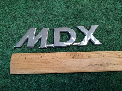 OEM 2001 2002 2003 2004 2005 2006 Acura MDX Rear Trunk Emblem 75722-S3VA-A 5S1 - Image 1 of 4