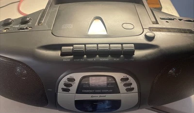Lenox Sound Stereo Compact CD Player AM/FM Model CD-101 CD Tested Works Tape NO - Image 1 of 4