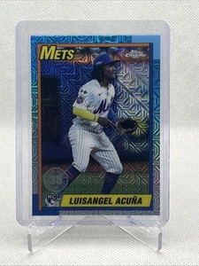 2025 Topps Series 2 LUISANGEL ACUNA RC Silver Pack Mojo #T90C-128 Mets - Picture 1 of 2