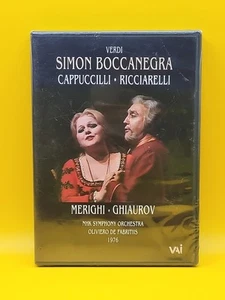 NEW - VERDI / SIMON BOCCANEGRA / CAPPUCCILLI / RICCIARELLI DVD - FACTORY SEALED - Imagen 1 de 2