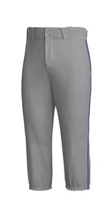 Jugend Adidas Icon Pro Knicker Baseball Hose grau | Royal Piped mehrere Größen - Bild 1 von 2