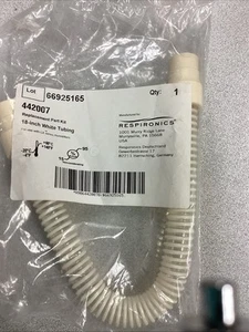 18-inch White Tubing Replacement Part Kit 442007 Resporonics Clap - Picture 1 of 1