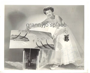 1957 Hand Signed AUTOGRAPH Photo of singer, JACKIE DE MARCO 8 X 10 - Picture 1 of 1