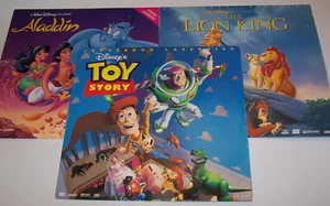 3 Disney Laserdisc Set: Aladdin, König der Löwen und Spielzeuggeschichte - Bild 1 von 11