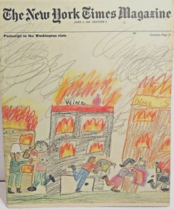 Vintage New York Times Magazine, Postskriptum zu den Washingtoner Unruhen 2. Juni 1968 - Bild 1 von 3
