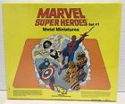 1984 TSR MARVEL SUPER HEROES FIGURINES LOT MINIATURES MÉTAL #1 NEUF DANS BOITE SCELLÉE