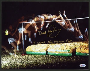 Dick Fosbury SIGNED 11x14 Photo + Fosbury Flop Olympics Gold ITP PSA AUTOGRAPHED - Picture 1 of 1