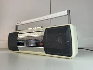 Sony CFS-B21L Stereo Radio Cassetta Boombox 1980 Funzionante - Foto 1 di 10