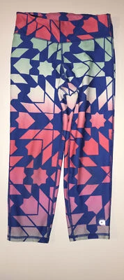 gap fit girls size M 8-9 multicolor workout leggings - Image 1 of 4