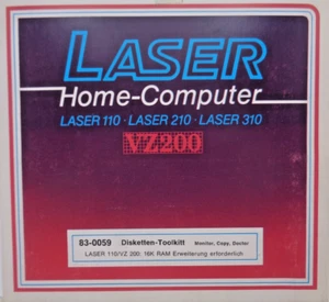 VTECH/SANYO LASER-200 & VZ-200 -- DISKETTEN-TOOLKIT (SANYO - DISK) - Bild 1 von 4