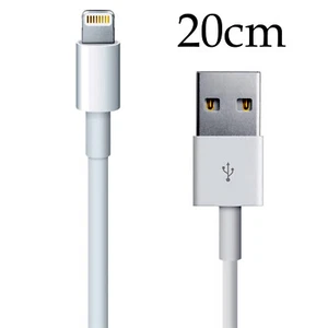For Apple iPhone 6 7 8 PLUS XS Max XR 11 12 Mini iPad iPod 20cm Charger Cable - Picture 1 of 3
