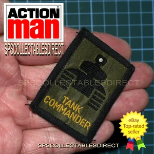 Action Man Vintage Palitoy Unused Mint Sew on Tank Commander Badge FREE POST UK - Picture 1 of 7