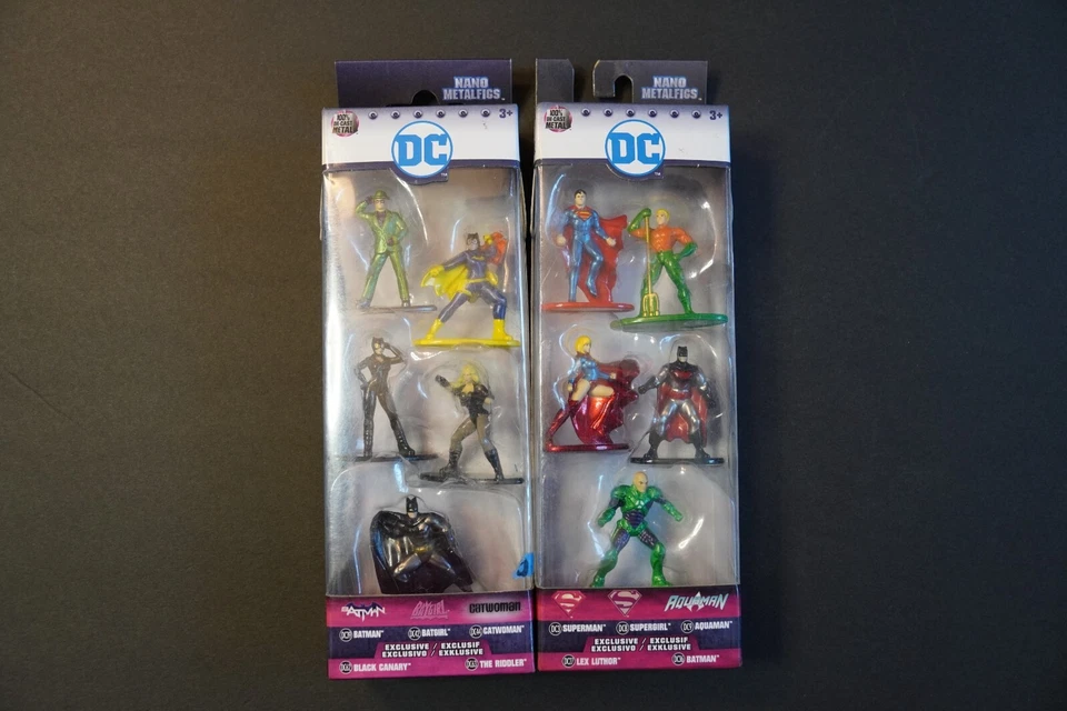 2 Nano Metalfigs DC Comics 5-pack B 1p
