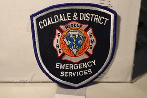 fire patch COALDALE & DISTRICT EMS FIRE RESCUE ALBERTA CANADA - Picture 1 of 1