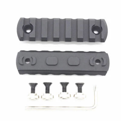 Mlock Picatinny Rail, 2 Pack 7 Slot M-Lock Aluminum Picatinny Rails Section - Image 1 of 4