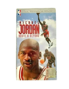 michael jordan above and beyond nba superstars series video vhs tape vintage new - Picture 1 of 6
