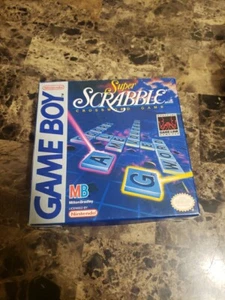 Super Scrabble for Nintendo Gameboy 1990 Edition Complete In Box with Manual  - Picture 1 of 8