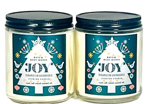 2 x gezuckerte SNICKERDOODLE Cookie JOY Eindochtkerze Bath & Body Works - Bild 1 von 4