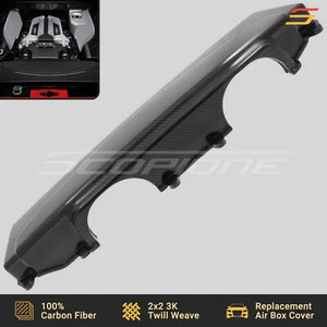 Cubierta de caja de aire de motor de carbono Scopione para Lamborghini Gallardo y Audi R8 V8V10 - Imagen 1 de 6