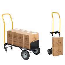 Lonabr Convertible Hand Truck Dolly Heavy Duty Platform Cart Moving Warehouse