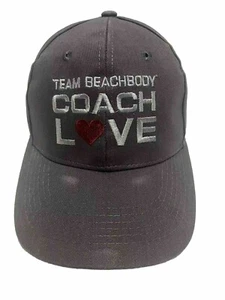 Team Beachbody Coach Love bestickt Einheitsgröße 100 % Baumwolle Strapback Mütze - Bild 1 von 8