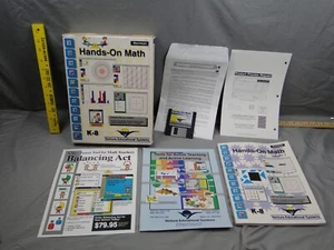 Vintage Hands on Math Macintosh 3.5 Disk K-8 Volume 1 Education Teaching IBM - Bild 1 von 11