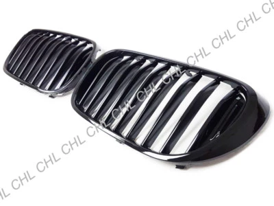 Parrilla delantera negra brillante para BMW G11 G12 2016-2018 serie 7 740i 750i 760i Foto 1 de 2