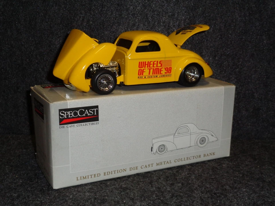 1998 Wheels of Time Hot Rod Jamboree 1941 Willys Coupe Liberty Classics Diecast - Image 1 of 4