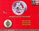1 Cerchio Lega Renault R4 R5 Turbo Alpine 5x13  Wheel Felge Llanta Jante