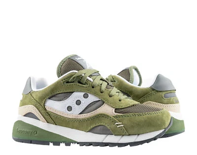 Saucony Originals Shadow 6000 Premium Green/Beige Men's Shoes S70674-2