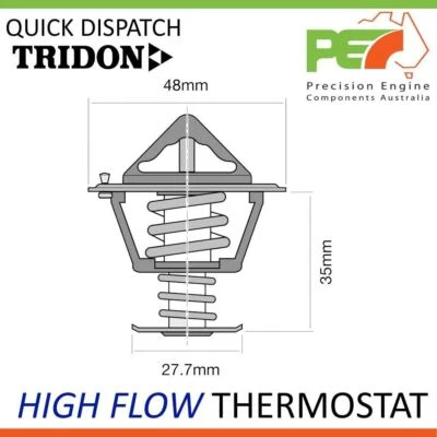 New * TRIDON * High Flow Thermostat For Nissan Pulsar N15 N16 (NZ only) - image 1 of 4