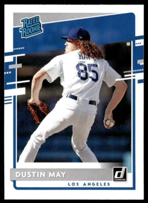 2020 DONRUSS RATED ROOKIE DUSTIN MAY R133 - Image 1 of 2