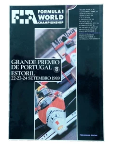 PORTUGAL GRAND PRIX 22-24 Sep 1989 Formula 1 Official Programme - Picture 1 of 3