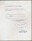 1978 CRAIG MORTON Football TV Show Appearance SIGNED Contract