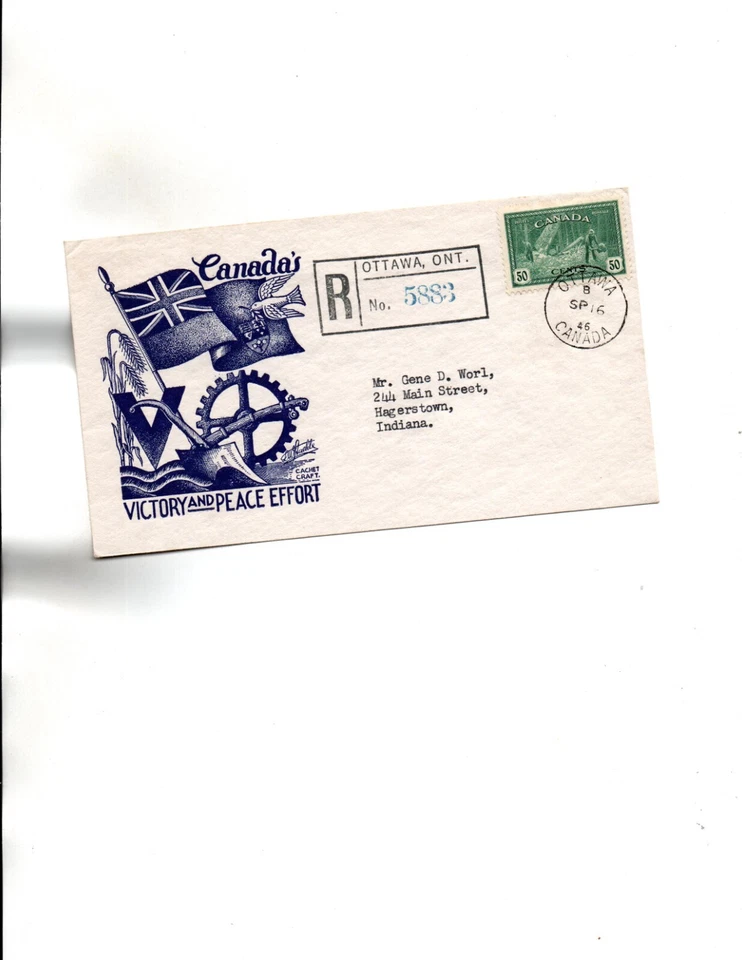 Sc#272   FDC STAEHLE (BLUE) cachet - Image 1 of 1