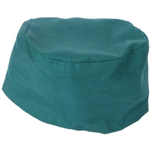 Sombrero de algodón redondo unisex (verde negruzco) gorra exfoliante sombrero exfoliante gorra exfoliante - Imagen 1 de 12
