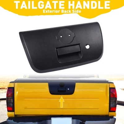 Rear Tailgate Handle Bezel Cover Black For 2001 2002 2003 2004 Nissan Frontier - Image 1 of 4