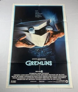 Gremlins 1984 Original ein Blatt Filmplakat 27" x 41" NSS840040 Gizmo - Bild 1 von 19