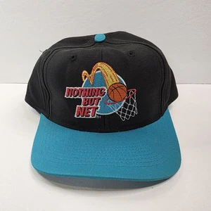 De colección 1993 McDonalds Nada Más que Red Baloncesto Snapback Sombrero Años 90 Aqua Promo - Imagen 1 de 6