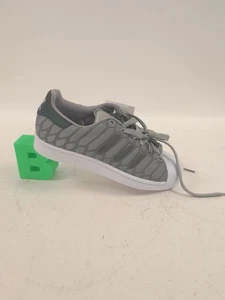 Adidas Superstar 80s Xeno Onyx Grey White Reflective Snake Lace Mens Size 4 NEW - Picture 1 of 9