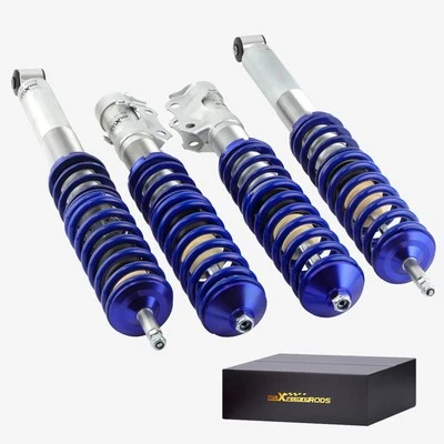 Coilover Lowering Shock Kit For VW MK2 MK3 GOLF JETTA 2 Front+2 Rear Shocks - Image 1 of 4
